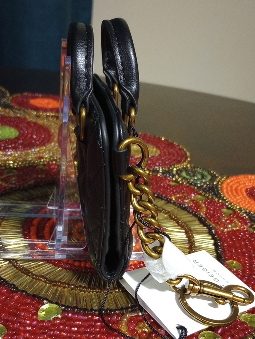 Kurt Geiger Boston Card Charm - Picture 14 of 16